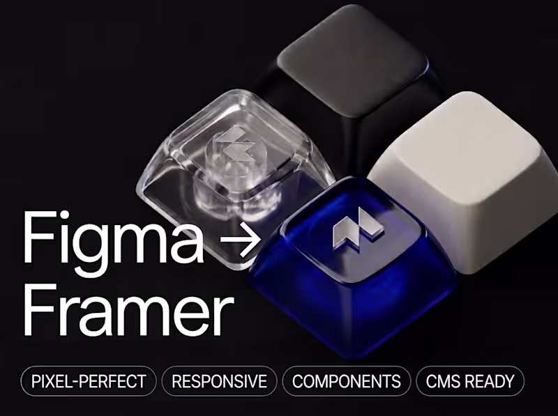Cover image for Figma to Framer Website Development