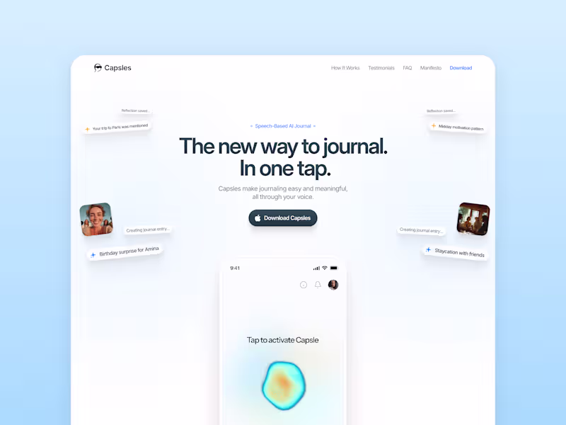 Cover image for Capsles: Framer Design & Development