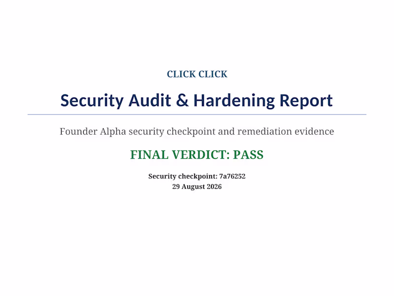 Cover image for I recently completed a security