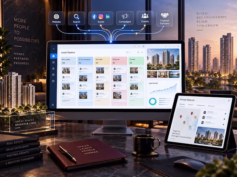 Cover image for Real Estate CRM & Channel Partner Platforms