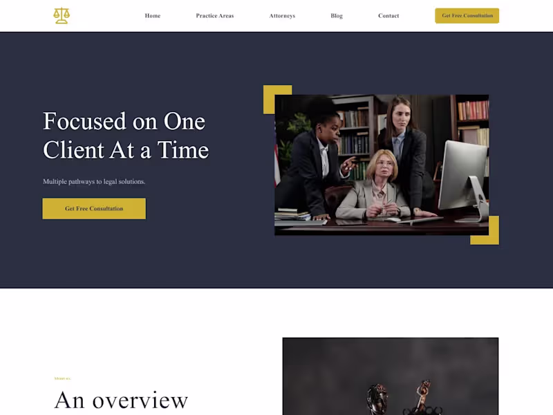 Cover image for Law Hub is a user-friendly web