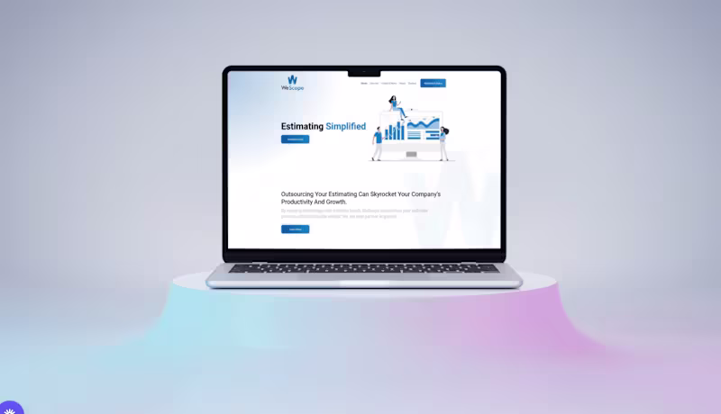 Cover image for Website & Logo Branding - Wescope