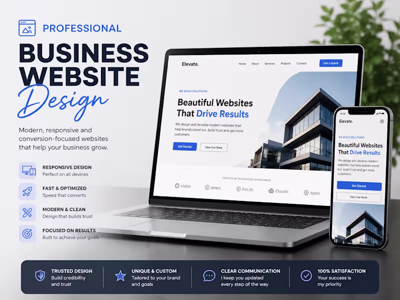 Cover image for Professional Business Website Design