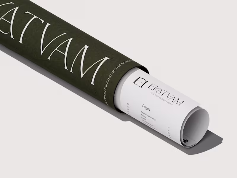 Cover image for Logo and Visual Identity for Studio Ekatvam