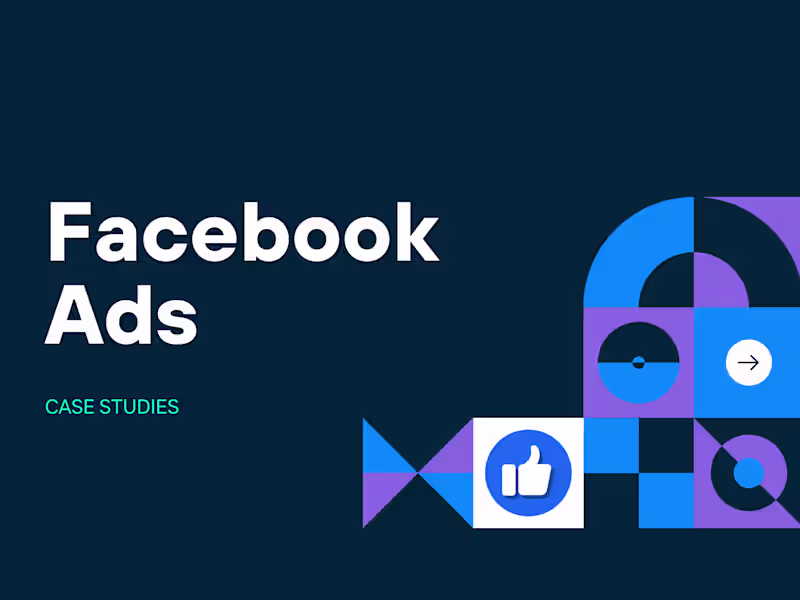 Cover image for Facebook Ads - Case Study
