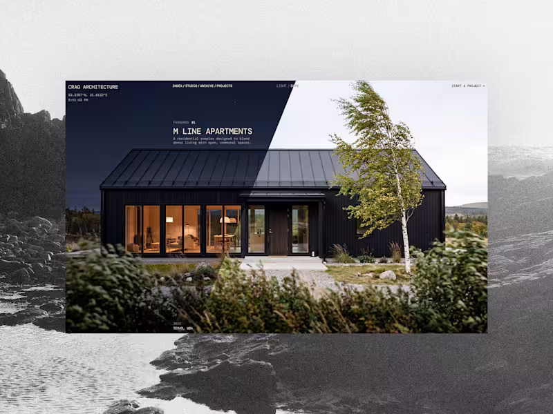 Cover image for CRAG — Architecture Studio Template