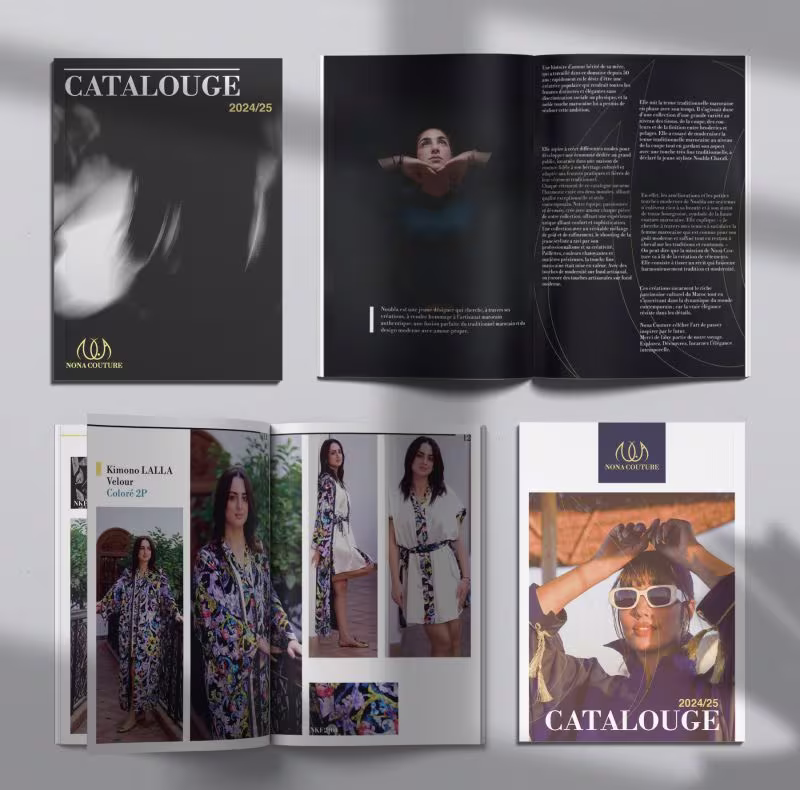 Cover image for Fashion Designer Catalogue Project