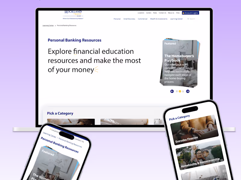 Cover image for Web & Mobile Redesign