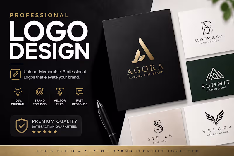Cover image for Abstract Geometric Logo Design — 3–5 Day Delivery