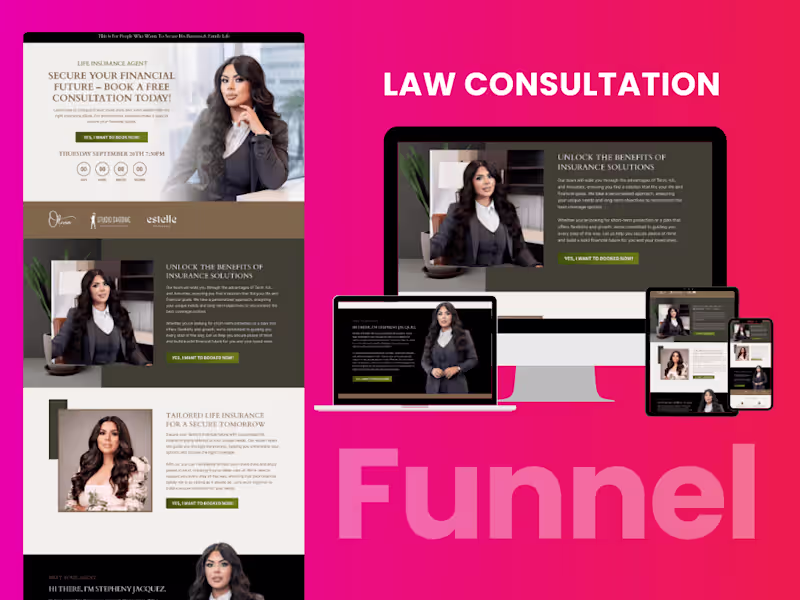 Cover image for Appointment Funnel for coaching service