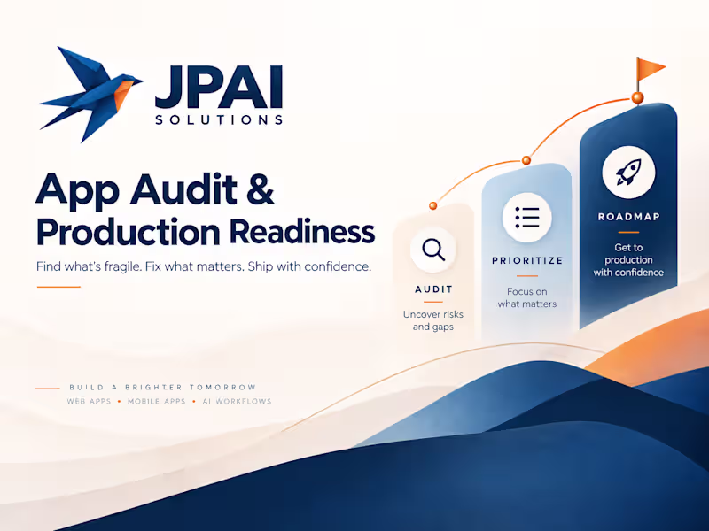 Cover image for App Audit & Production Readiness Review