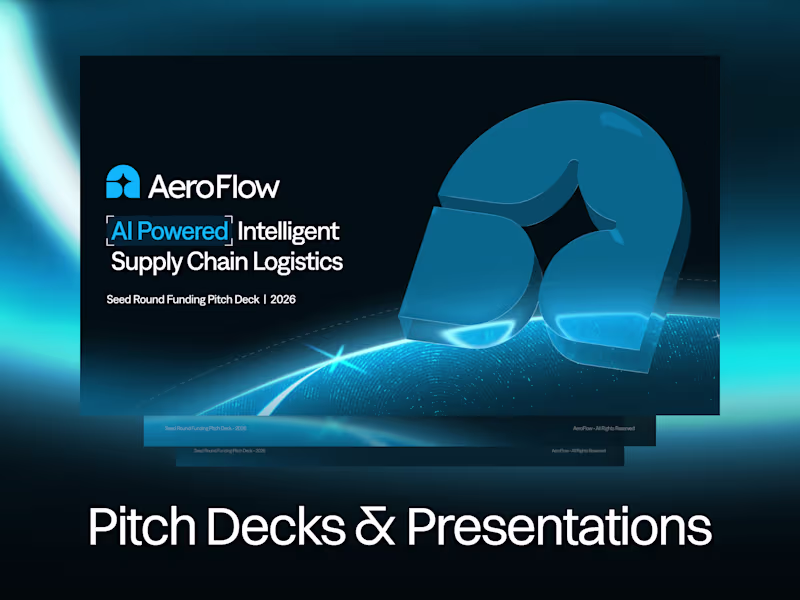 Cover image for Pitch Deck & Presentations Design