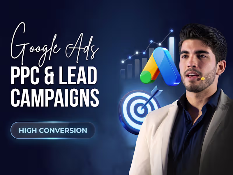 Cover image for Google Ads 2026 - Setup, manage, and optimize high ROI campaigns