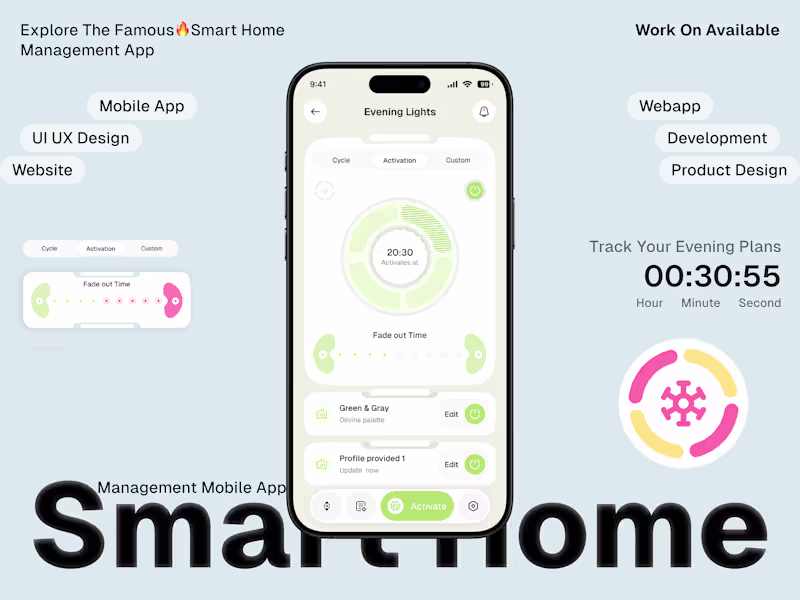 Cover image for Smart Home Management Mobile App Development