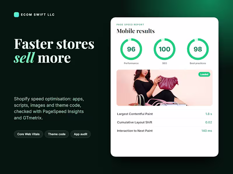 Cover image for Shopify Store speed optimization - PageSpeed insight & Gtmetrix