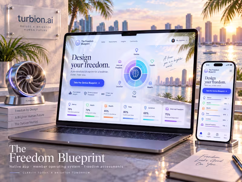 Cover image for Freedom Blueprint — Connected Personal Development Platform