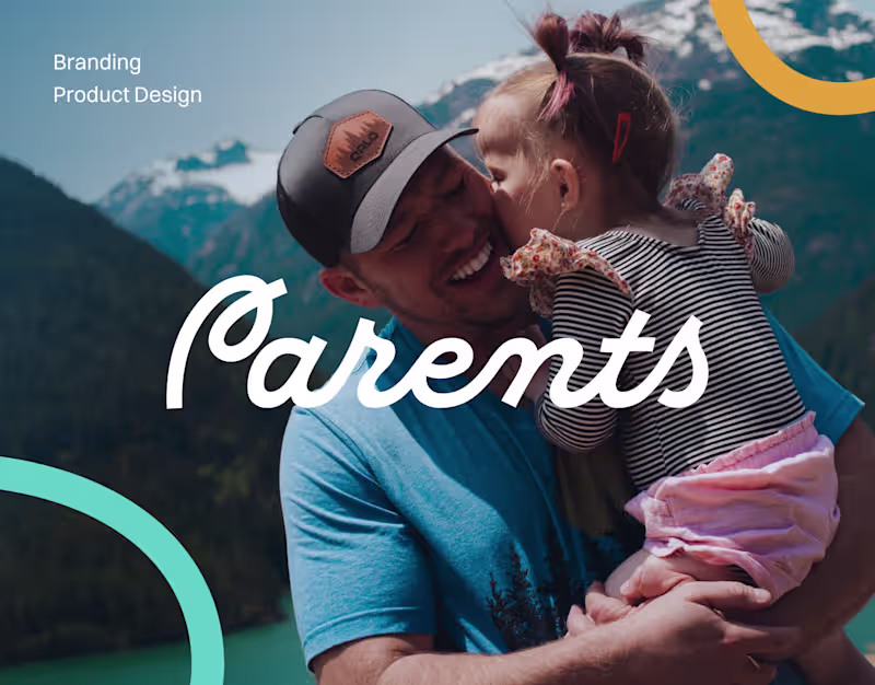 Cover image for Parents — Branding & Mobile App Design for Parenting Platform