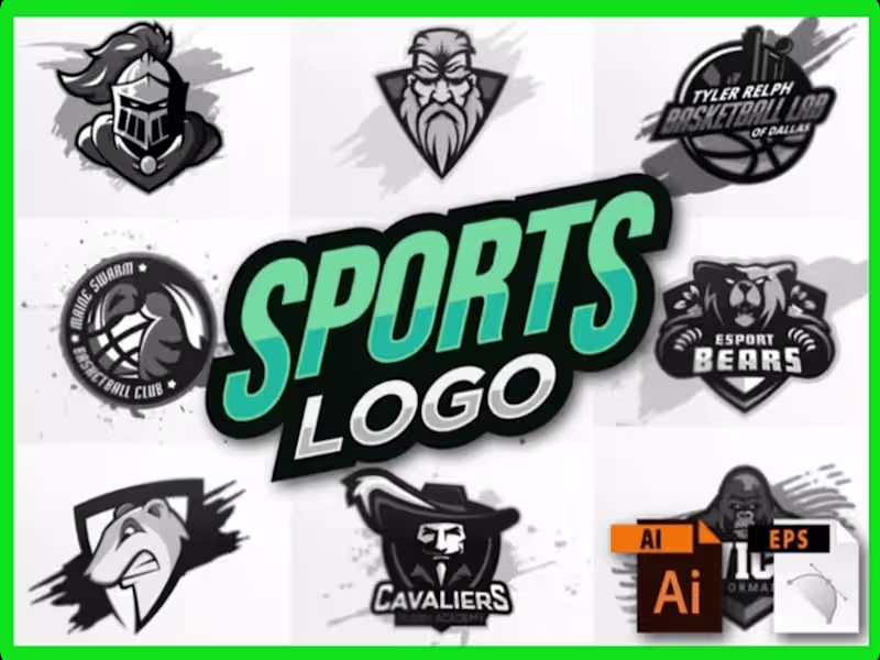 Cover image for You will get an amazing sports logo designed for your business 