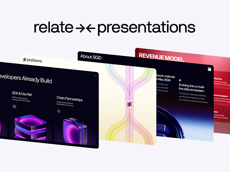 Cover image for Presentations & Sales Materials