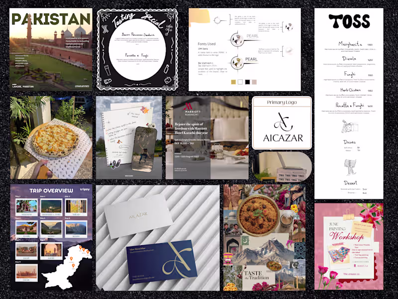 Cover image for Brand and marketing design across