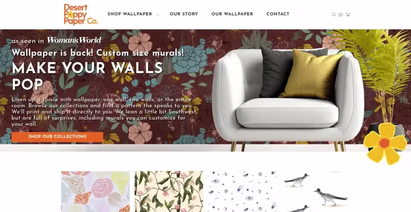 Cover image for A Shopify store showcasing a