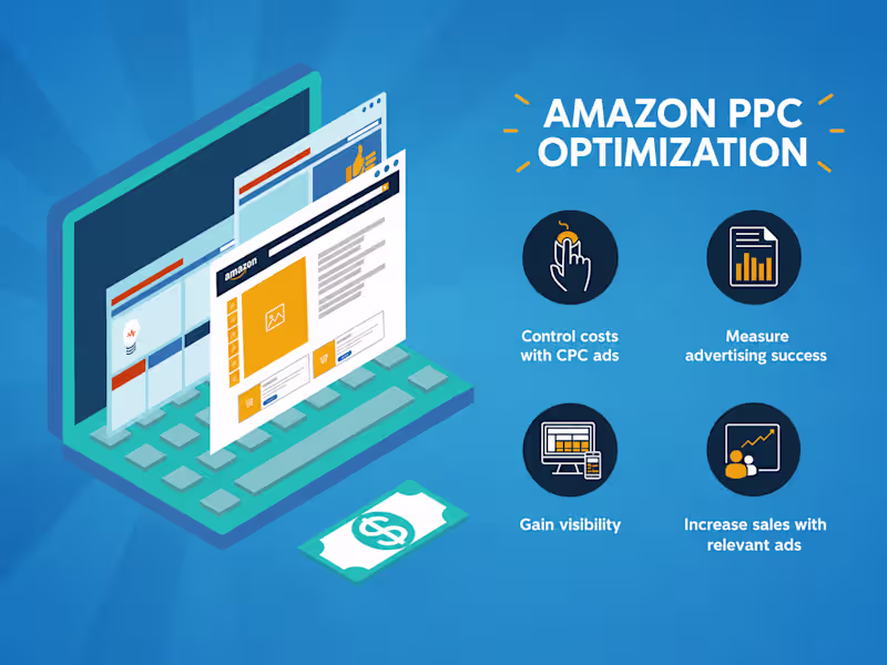 Cover image for Amazon PPC Management & Optimization 