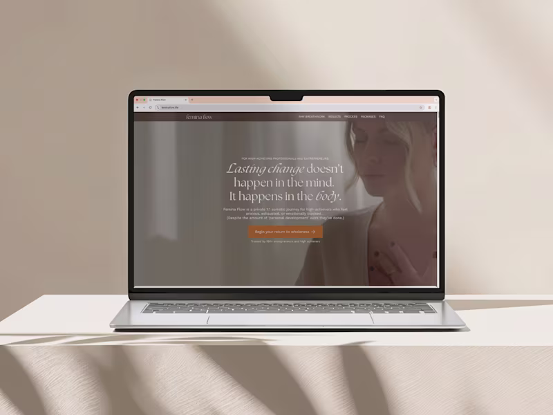 Cover image for Brand and Funnel Transformation for Breathwork Coach