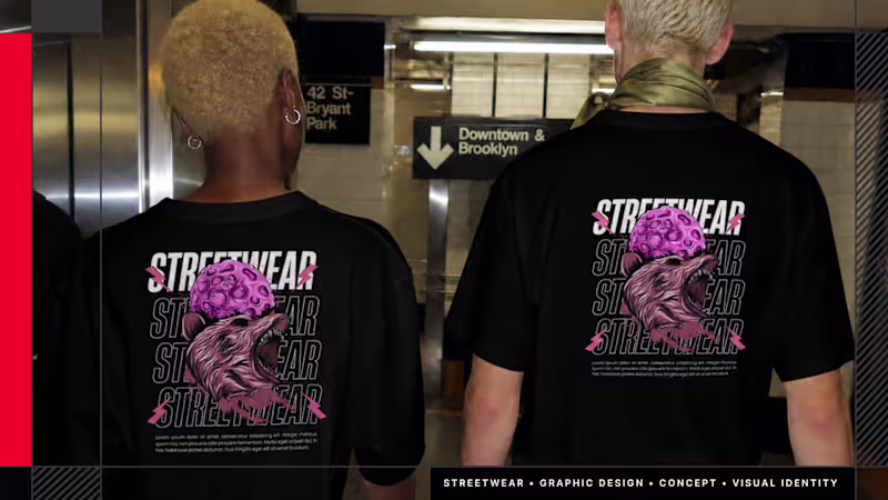 Cover image for Custom Streetwear T-Shirt Graphic
