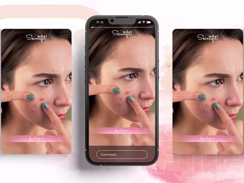Cover image for Skincare Product Social Media Campaign.