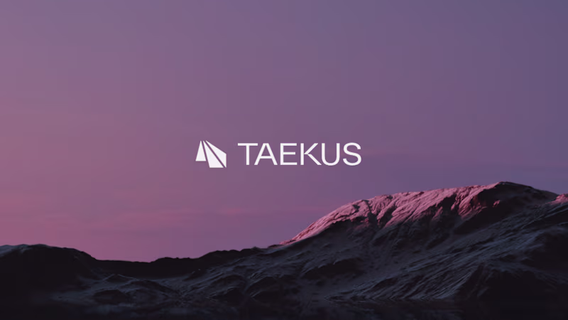 Cover image for Taekus App (Web App & Mobile App)