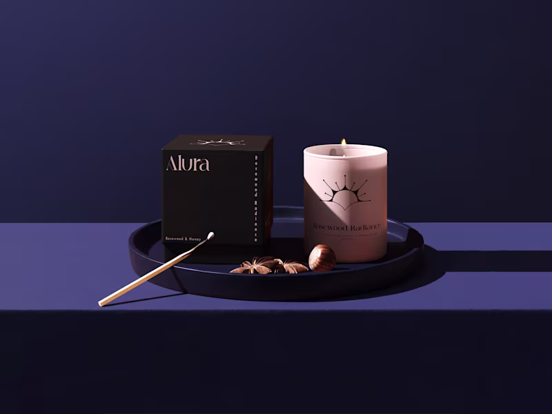 Cover image for Alura- Botanical Candles