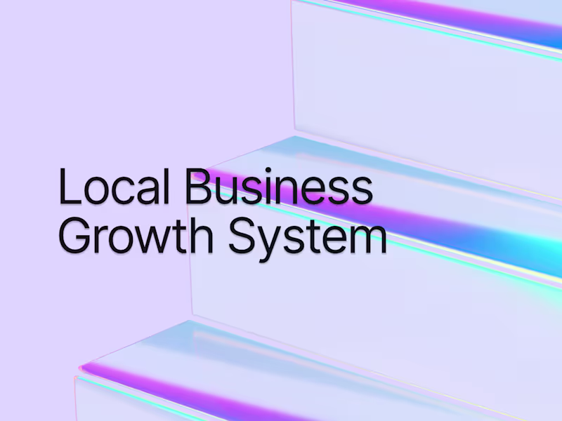 Cover image for Local Business Growth System (Ads + SEO)