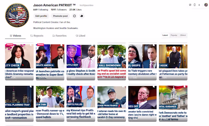 Cover image for TikTok Political Commentary Series