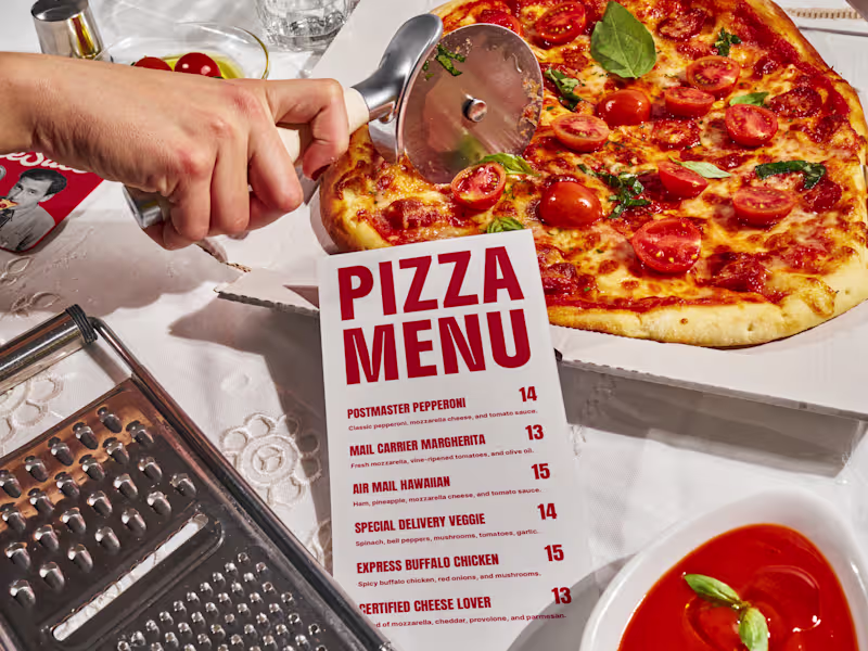 Cover image for OneSlice | Pizza Brand Identity & Packaging