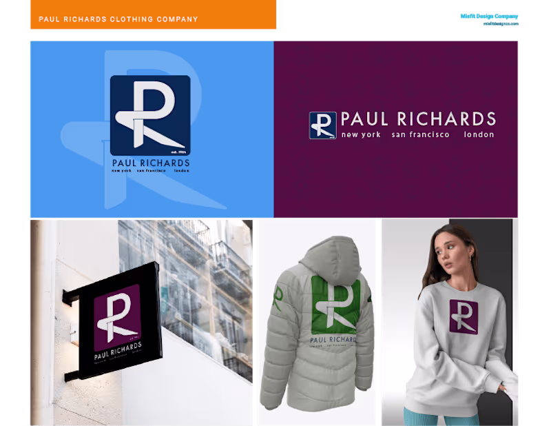 Cover image for Paul Richards Clothier