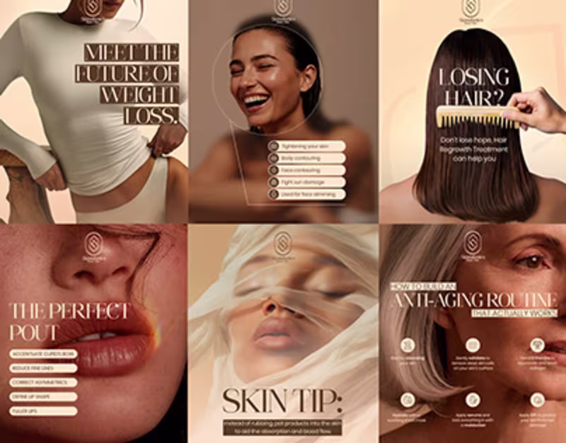 Cover image for Luxury Aesthetic Clinic Branding &