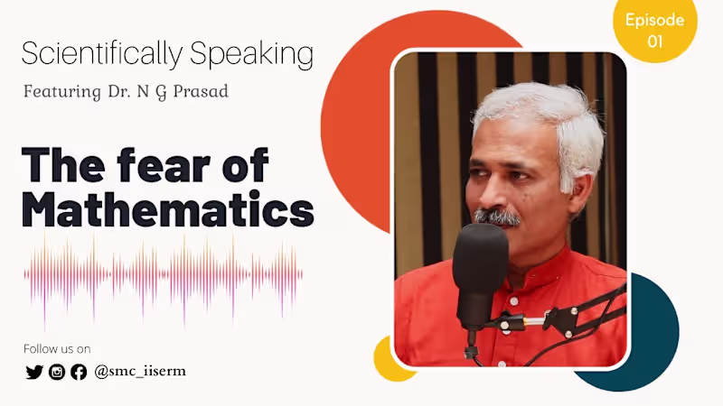 Cover image for Overcoming the Fear of Mathematics || Scientifically Speaking |…