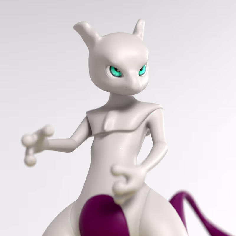 Cover image for Mewtwo 3D Model