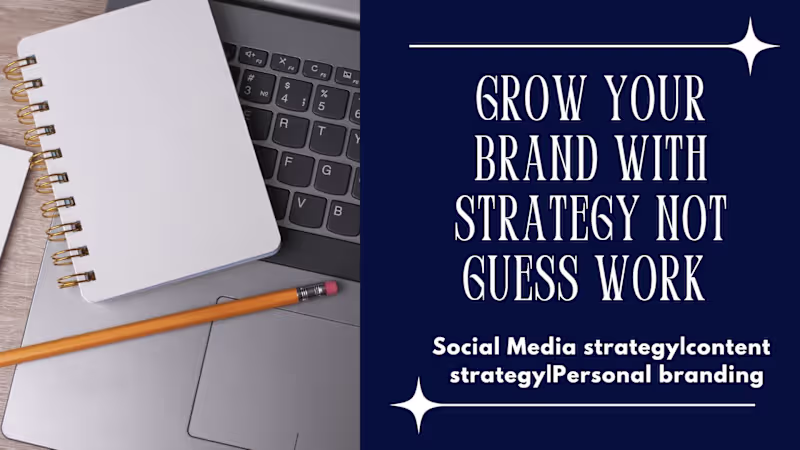 Cover image for Social Media Strategy • Content Strategy • Personal Branding