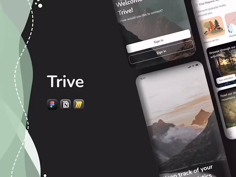Cover image for Trive | UI/UX Case Study