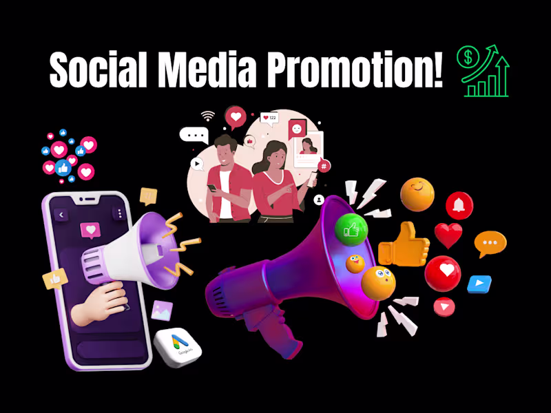 Cover image for Organic Social Media Promotion Campaign