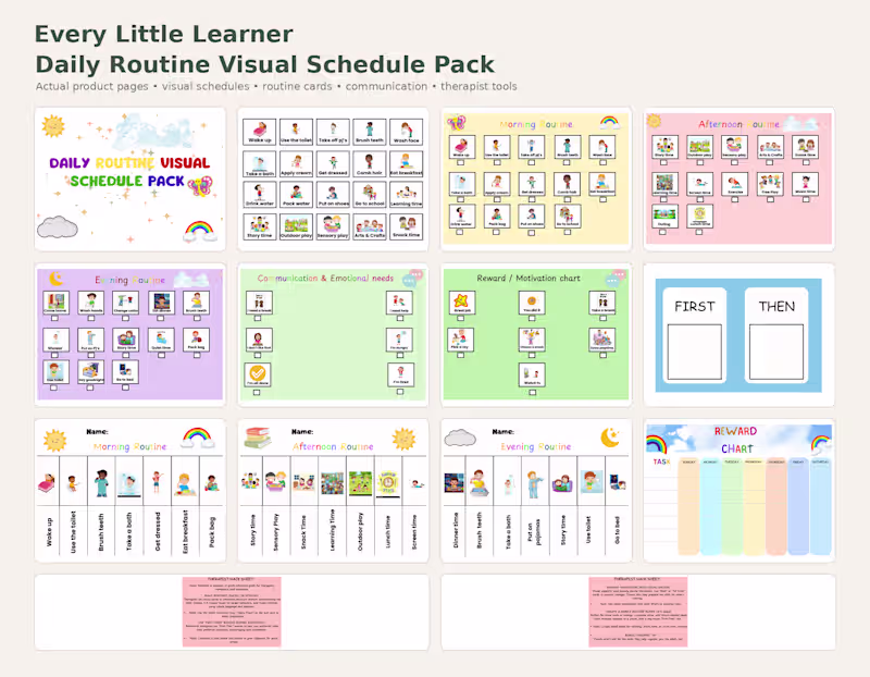 Cover image for A downloadable set of visual
