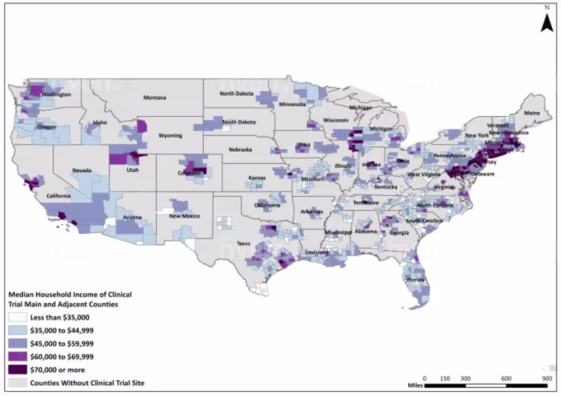 Cover image for Performed county-level spatial analysis by