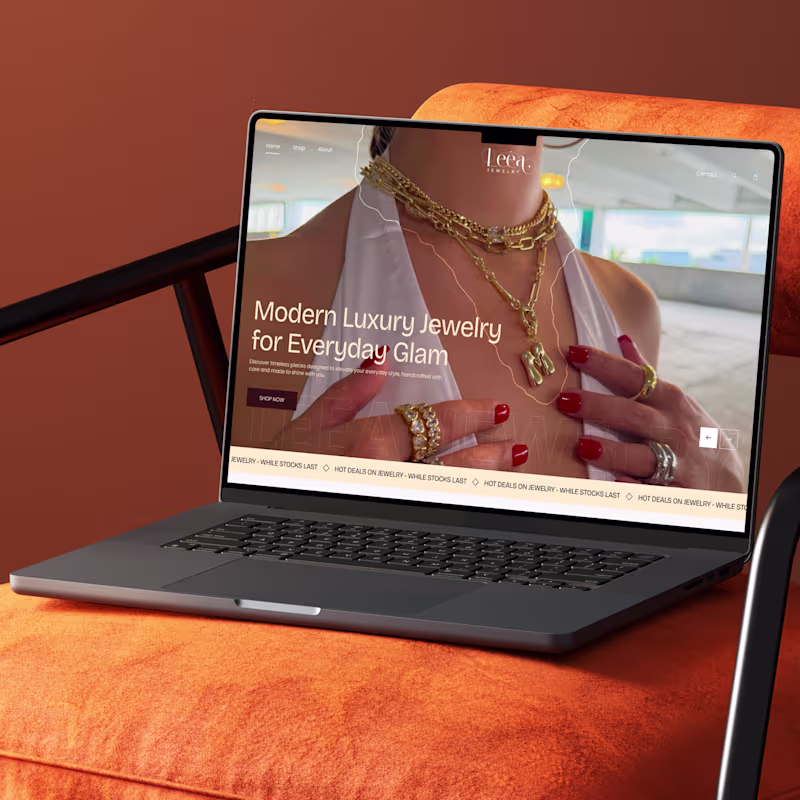 Cover image for Leea Jewelry | E-commerce website