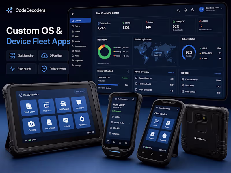 Cover image for Custom OS & Device Fleet Apps