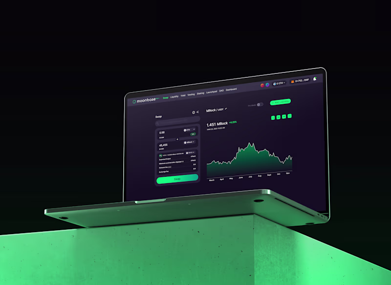 Cover image for Decentralized Exchange | Token | Swap | Launchpad | DAO