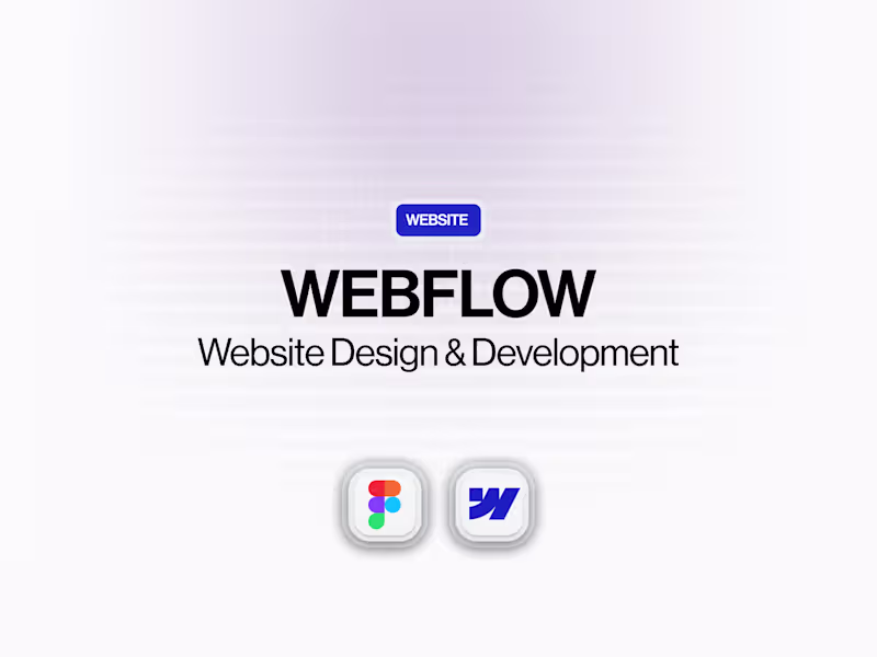 Cover image for Webflow | Website Design & Development