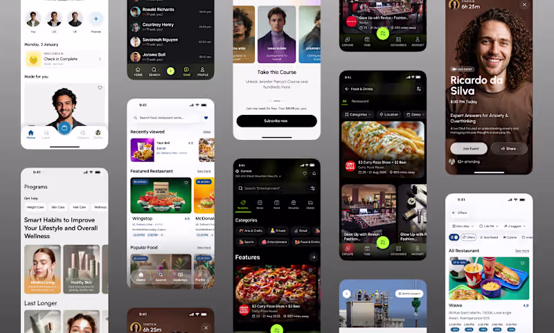 Cover image for Mobile App UI/UX Design | iOS & Android in Figma