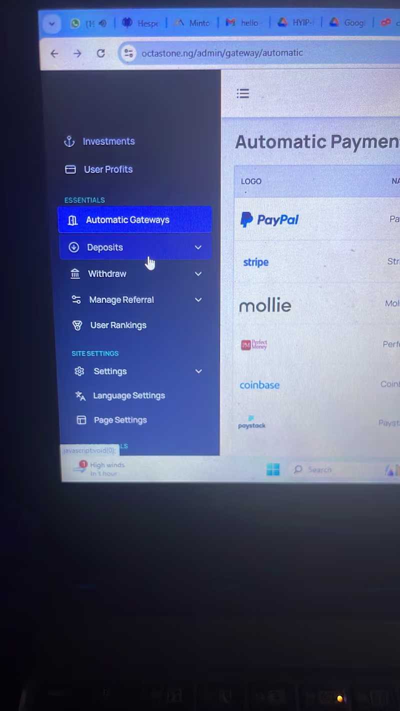 Cover image for Website setup 