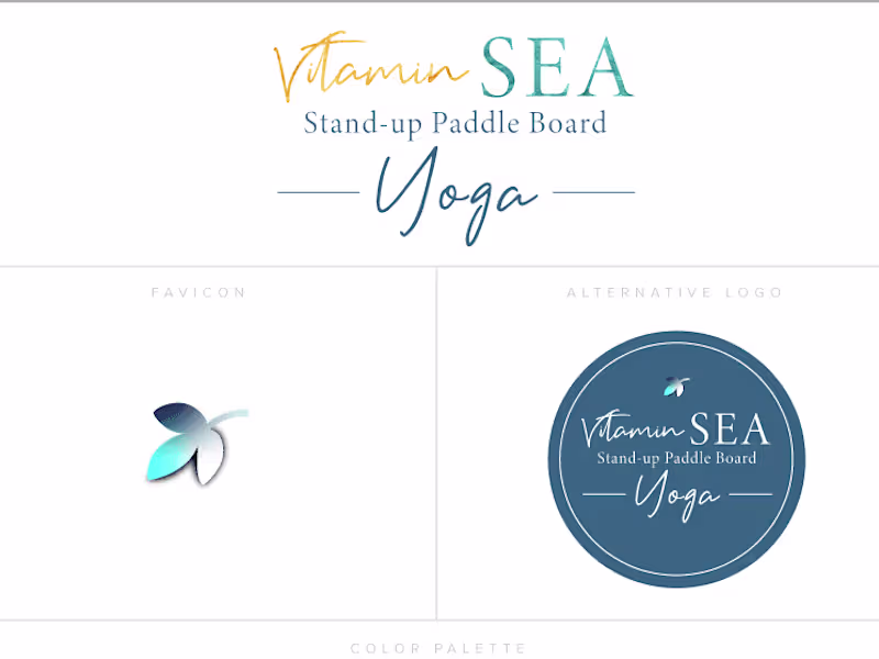 Cover image for Brand Design - VitaminSEA - SUP Yogo